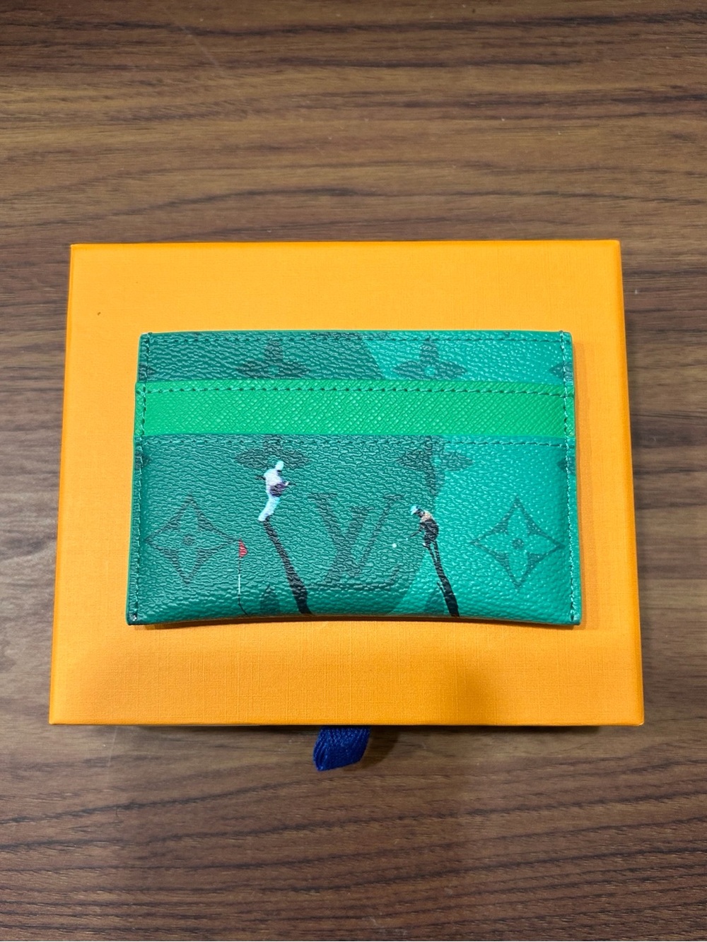 Louis Vuitton Golf Green Card Holder